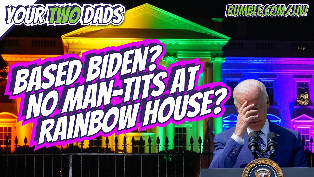 Based Biden? No More Man-Tits At White House Events?