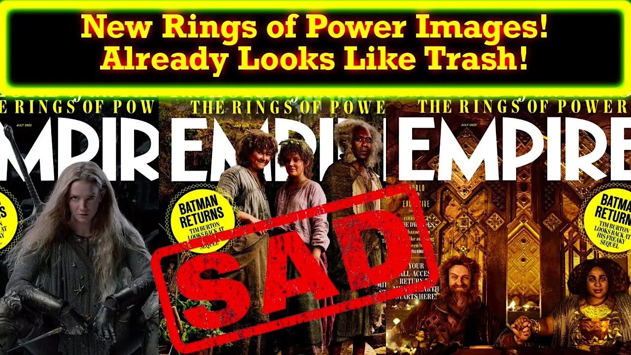 The Latest Rings of Power Images Do Little To Inspire! Get Ready For This Train Wreck of a Show!