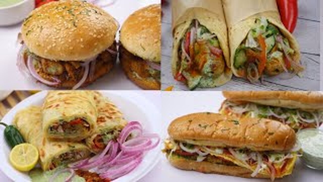 4 Best Street Food Recipe 😋