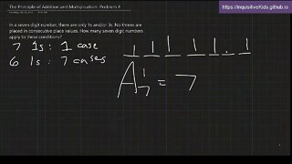 Principle Of Addition and Multiplication: Problem 4