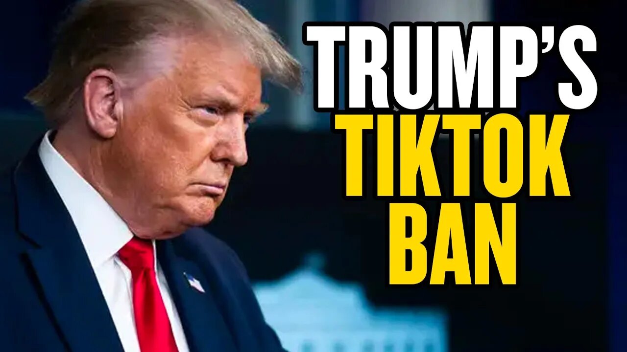 Trump Bans TikTok. Or Does He?