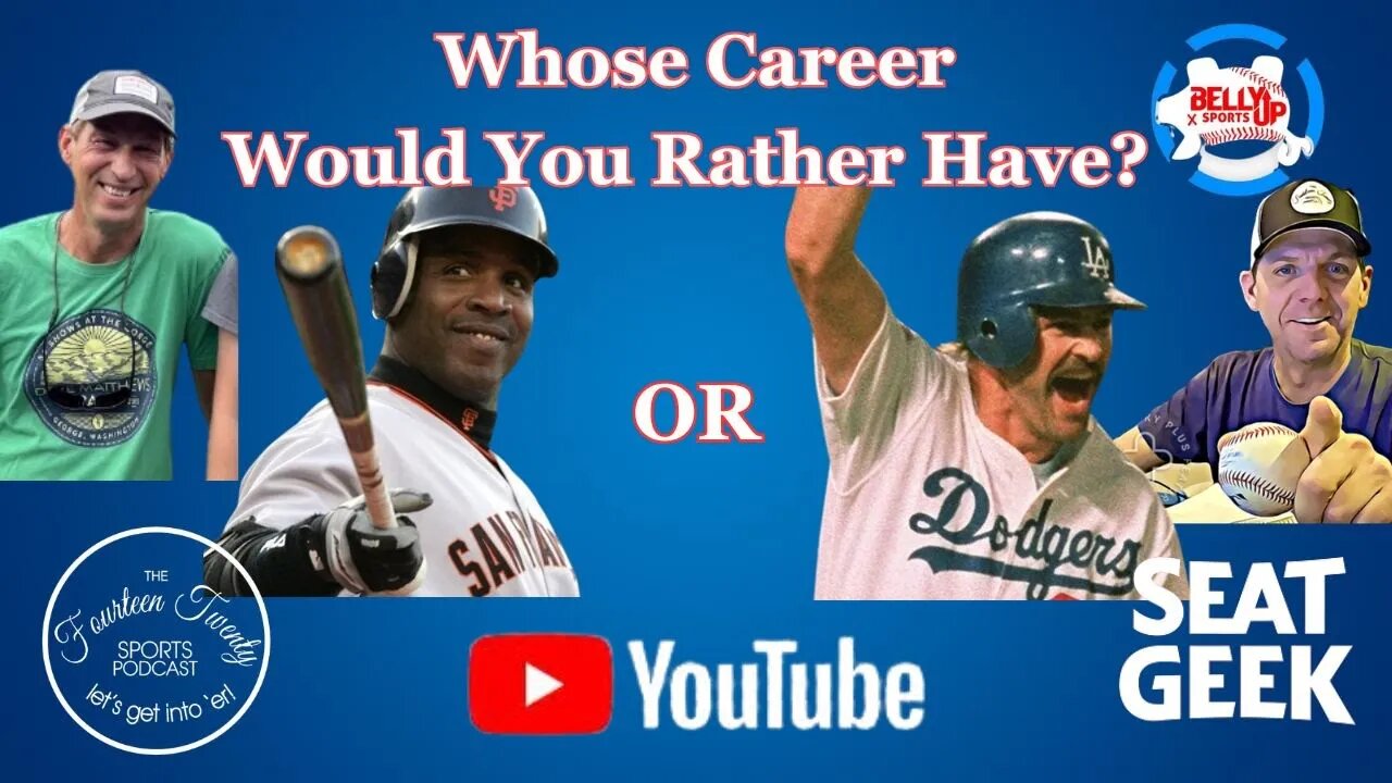 Kirk Gibson or Barry Bonds? Whose Career Would You Rather Have?