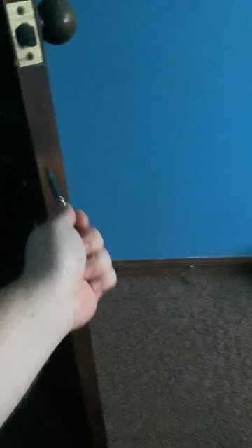 Shutting a door in Florida