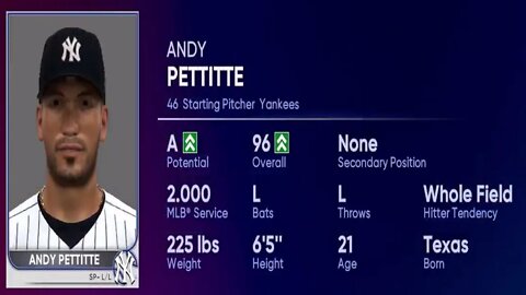 How To Create Andy Pettitte MLB The Show 22