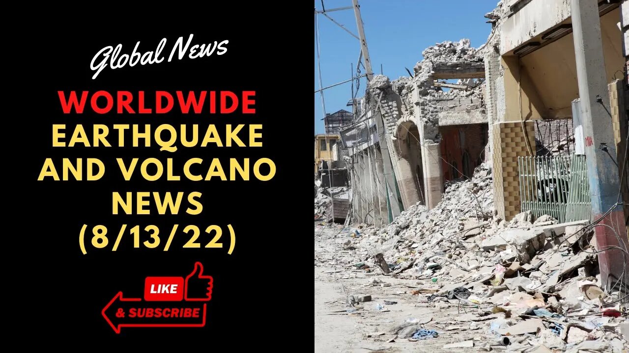 Global News - Worldwide Earthquake and Volcano News Update