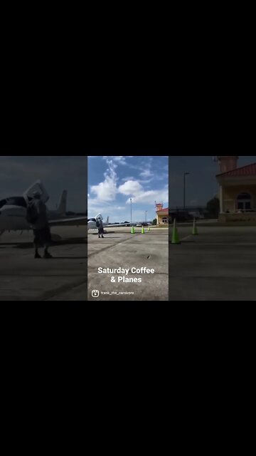 Saturday morning Coffee and planes