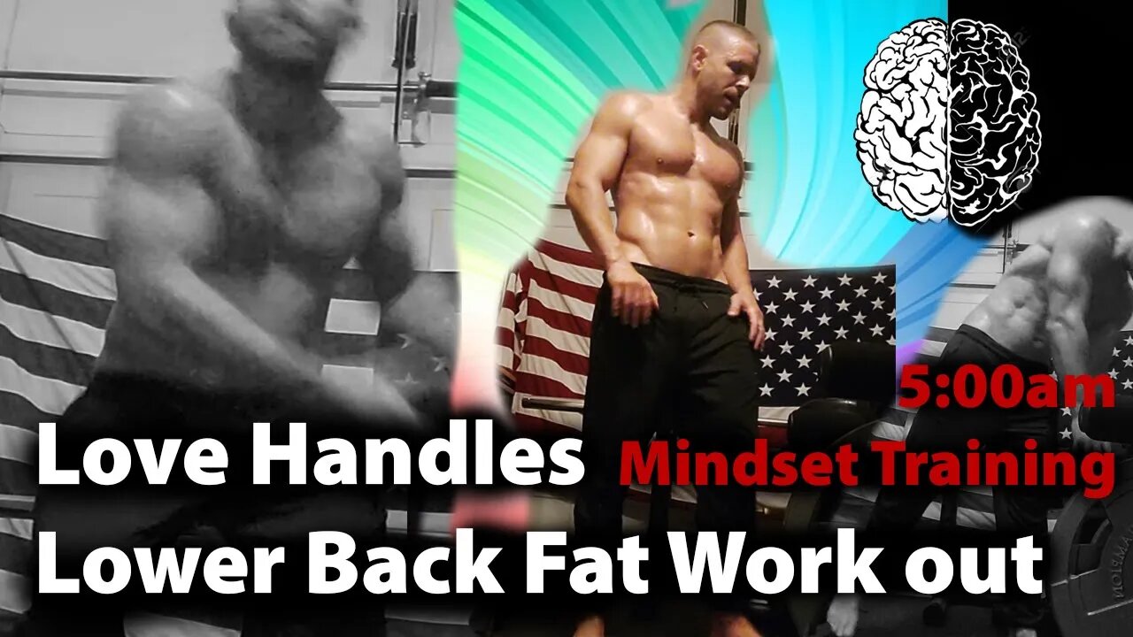 Love Handles and lower Back Fat transformation 20 minute work out || Winners Only