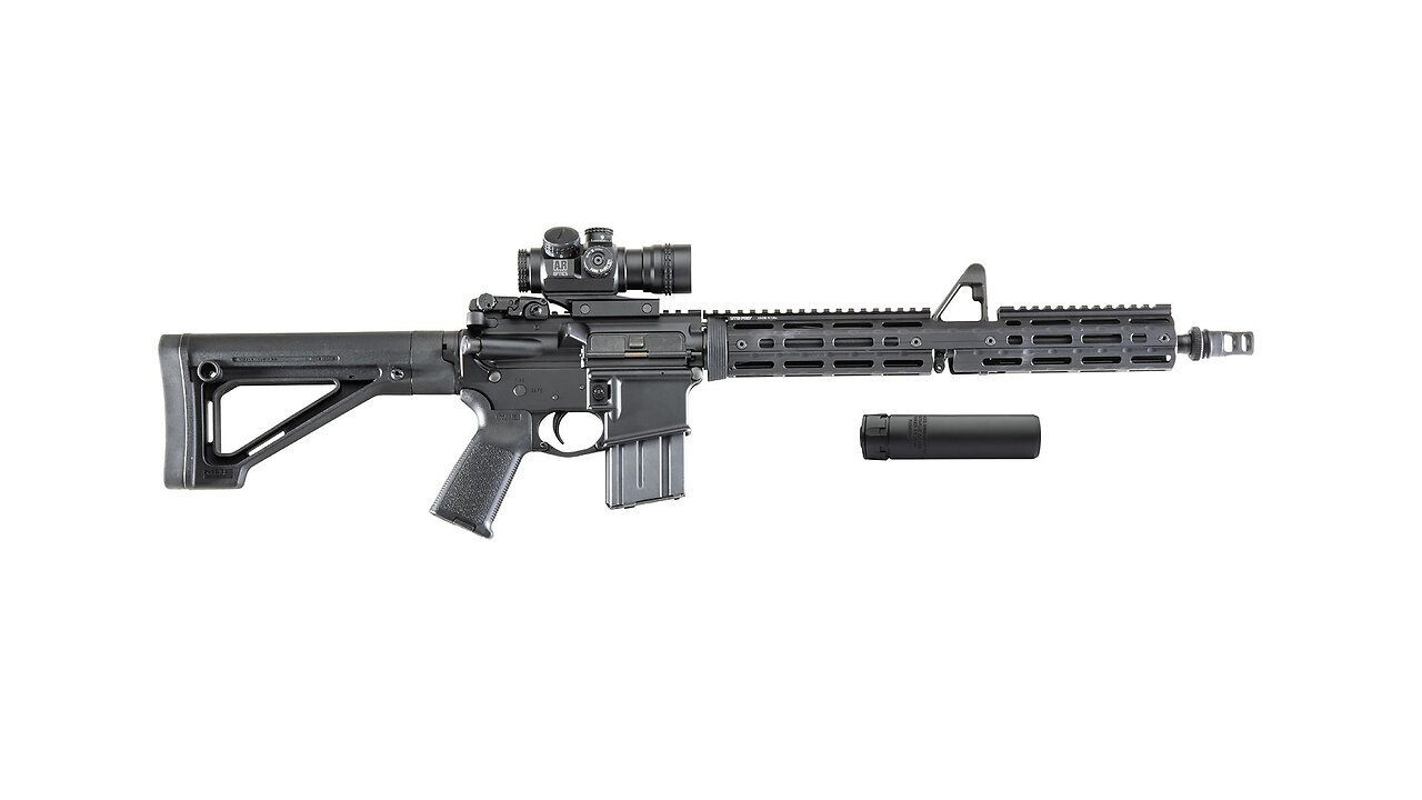 AAC SUPPRESOR on a DPMS LCAR #1408