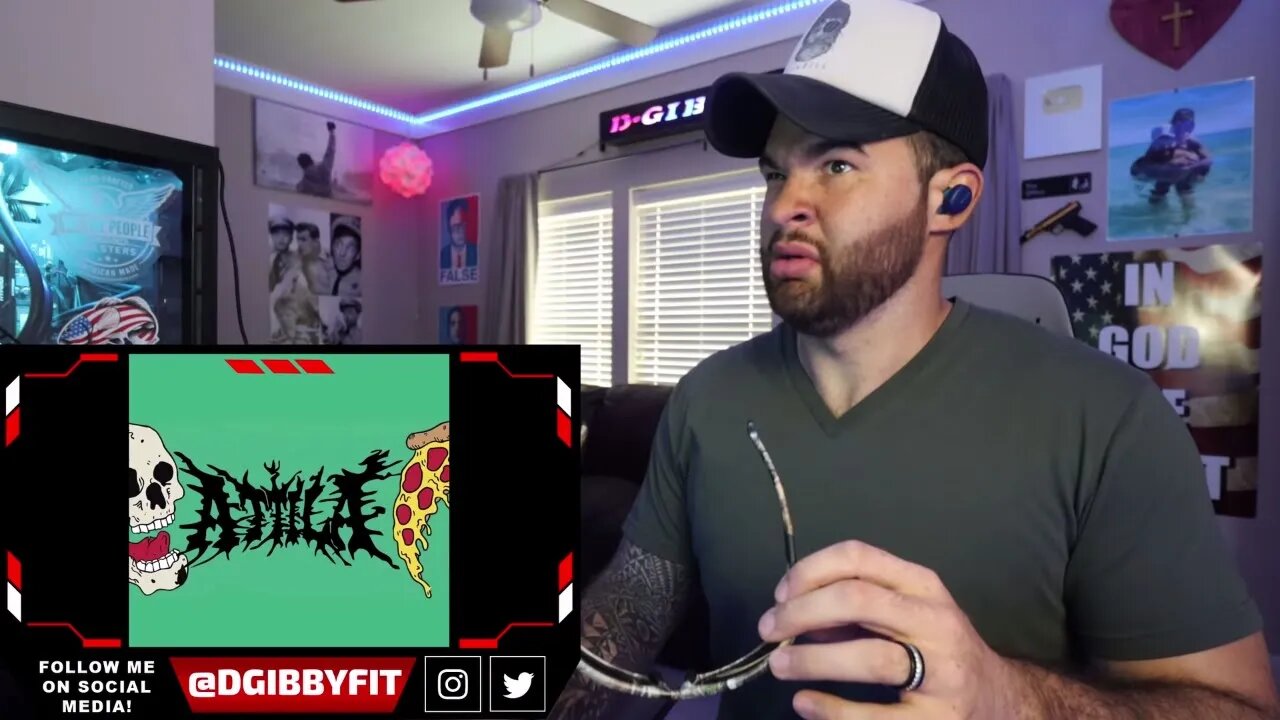 First Time Hearing ATTILA - "Pizza" REACTION!!!