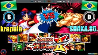 Samurai Shodown II (krapula Vs. SHAKA.85.) [Brazil Vs. Brazil]