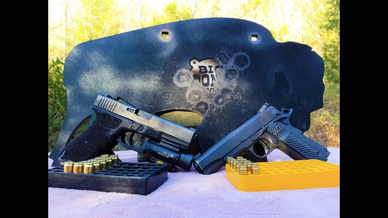 45acp vs 10mm - Hunting with Handguns