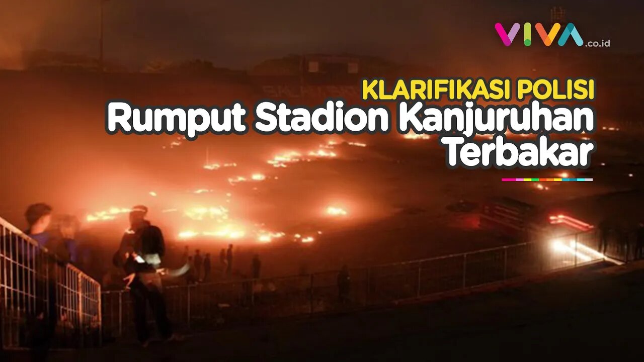 Stadion Kanjuruhan Dibakar Massa? Polisi Ungkap Kronologinya