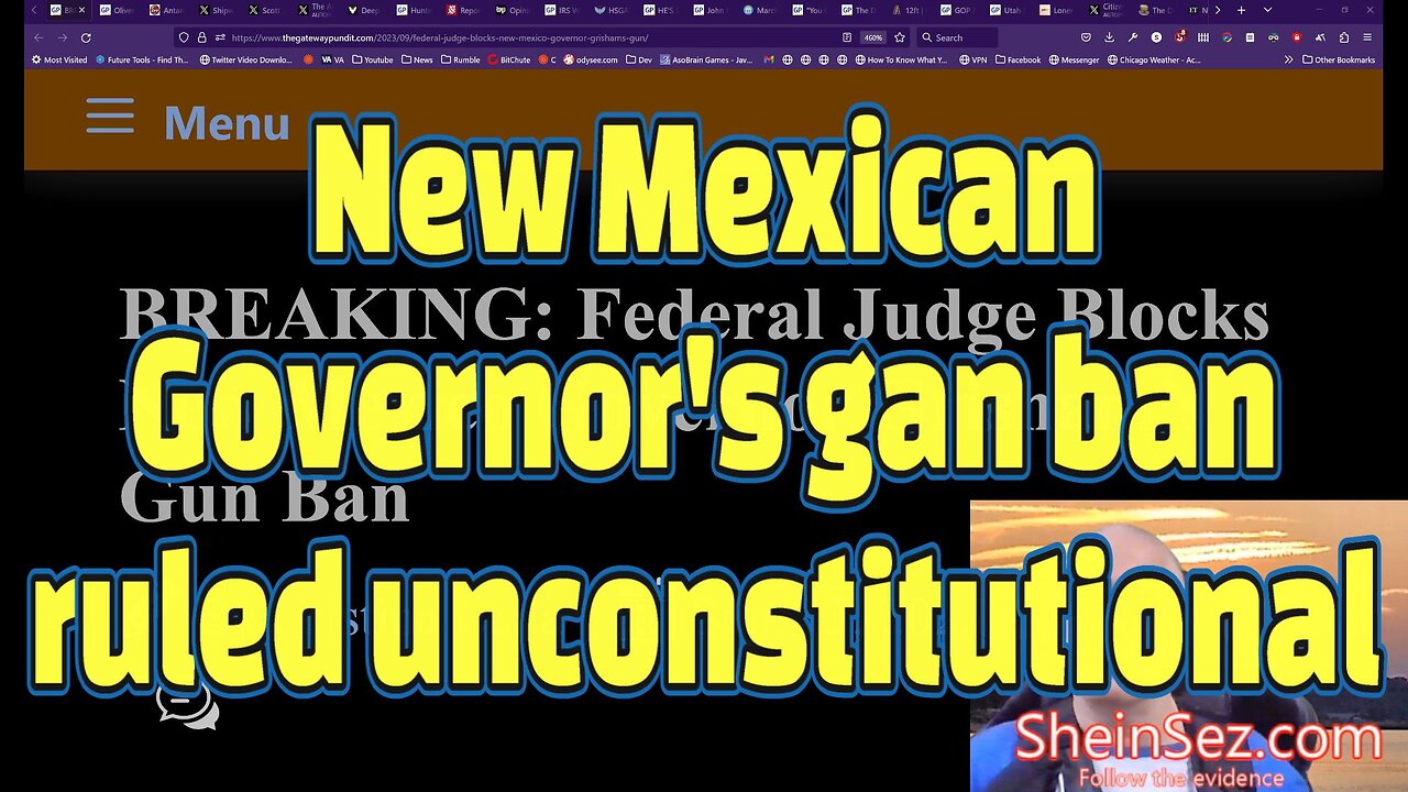 New Mexican Governor's gan ban ruled unconstitutional-SheinSez 292