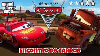 GTA ONLINE: ENCONTRO DE CARROS DA DISNEY!!!