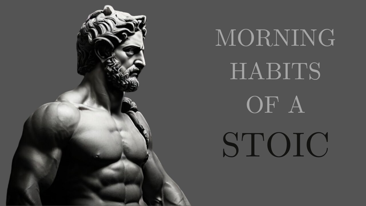 7 THINGS YOU SHOULD DO EVERY MORNING (Stoic Routine)