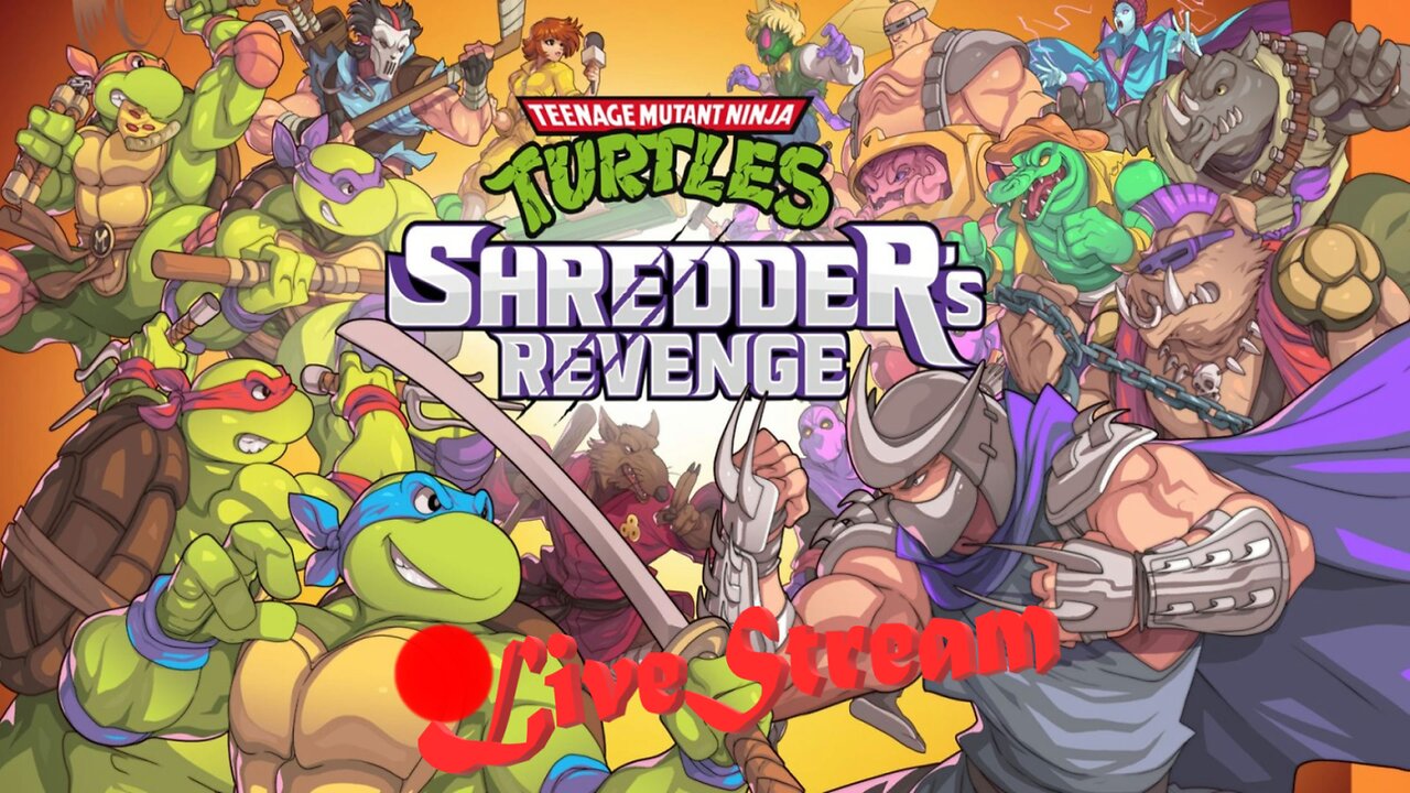 Master Splinter in this Bih | TMNT Shredders Revenge LiveStream