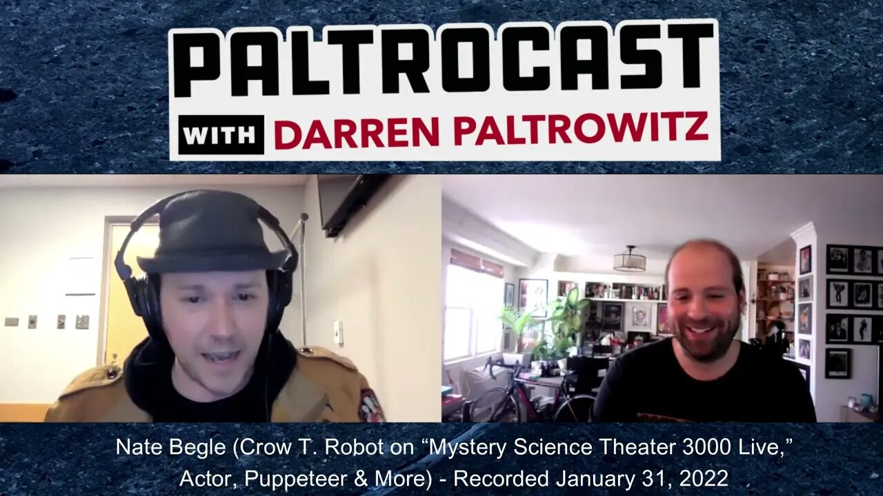 MST3K's Nate Begle interview with Darren Paltrowitz