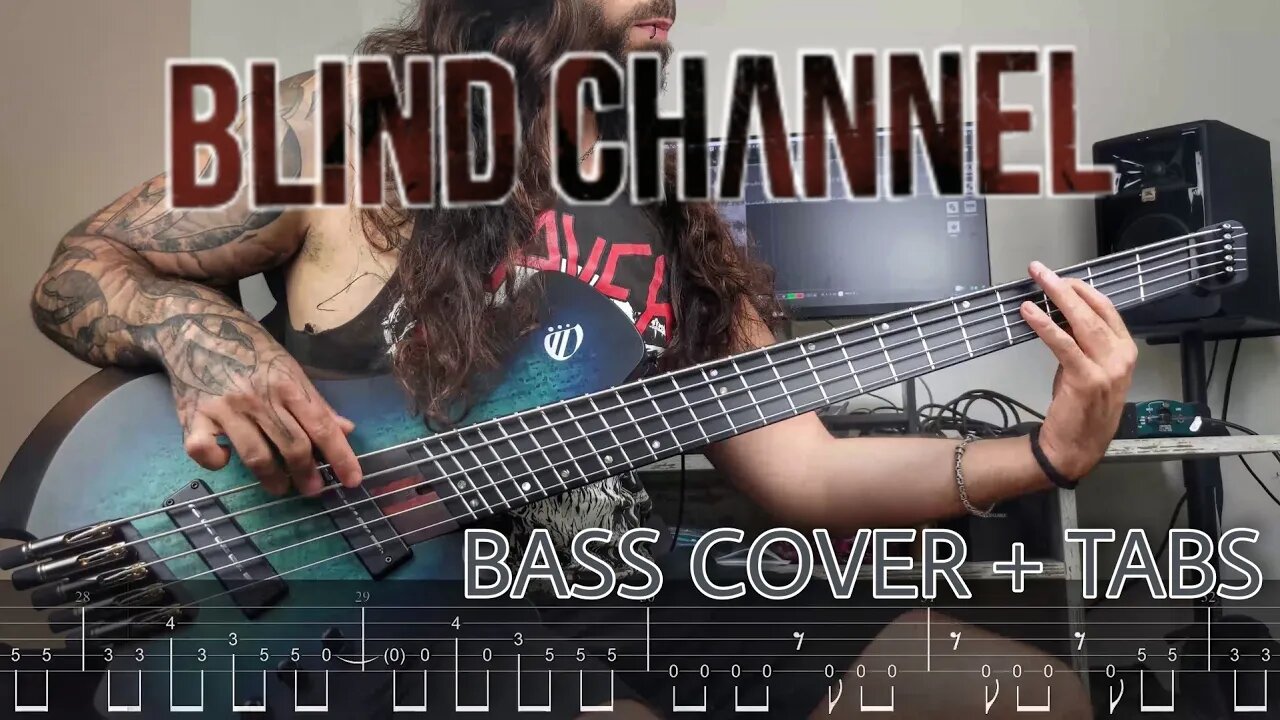 BLIND CHANNEL - Balboa (Bass Cover + Tabs)