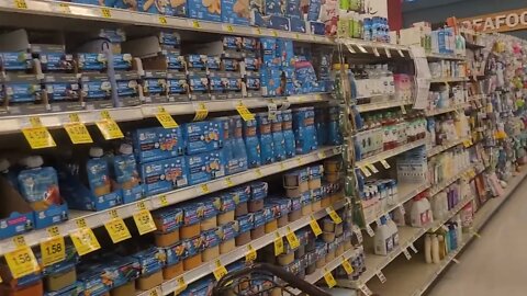 baby food isle in my local store.