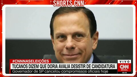 Doria cancela agenda do dia e pode desistir de candidatura à Presidência | #shortscnn