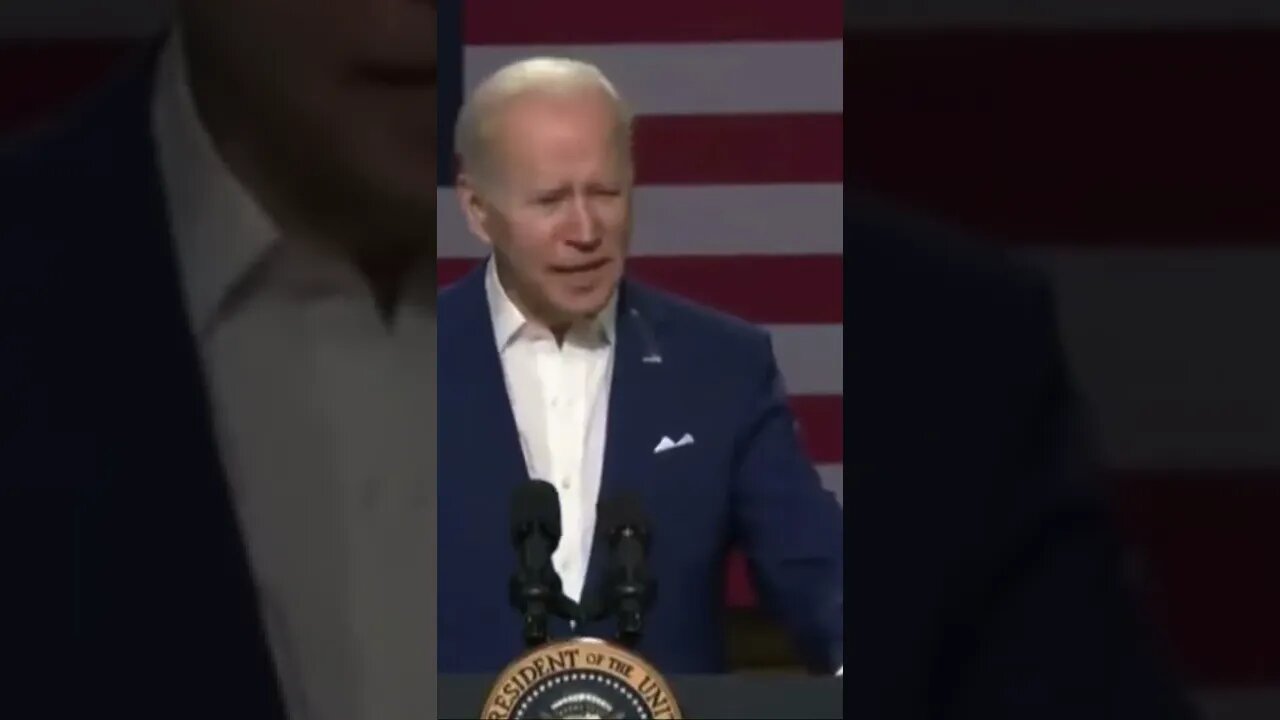 Biden Says Your Budget Shouldn’t Hinge on Whether a “Dictator Declares War and Commits Genocide”