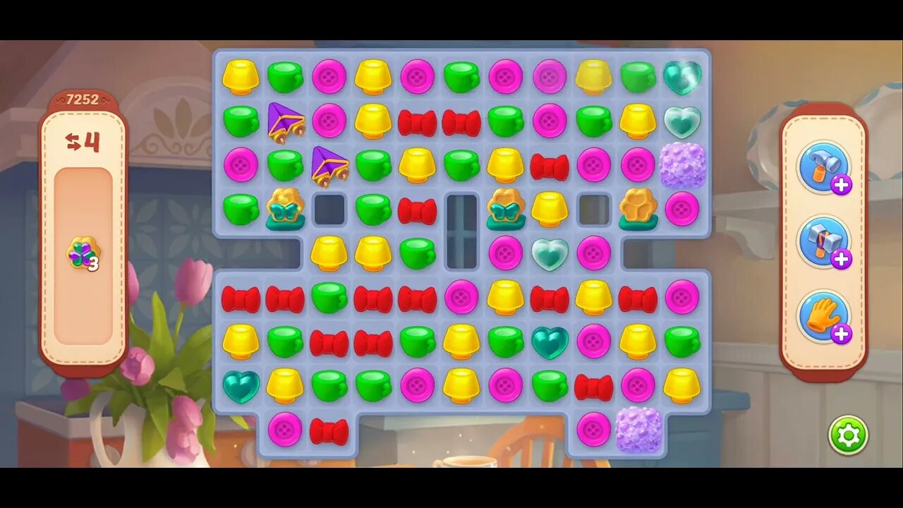 Playrix Homescapes Gameplay Walkthrough Level 7252