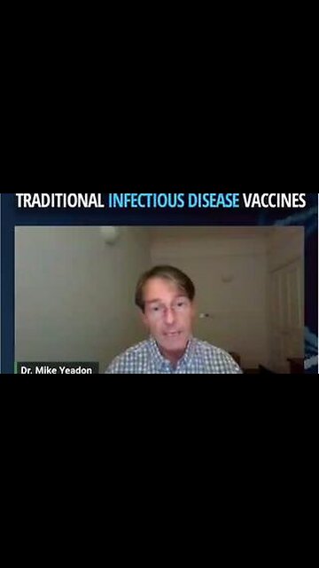 Dr. Mike Yeadon 🔴 Pharmaceutical companies are converting every old vaccination into mRNA