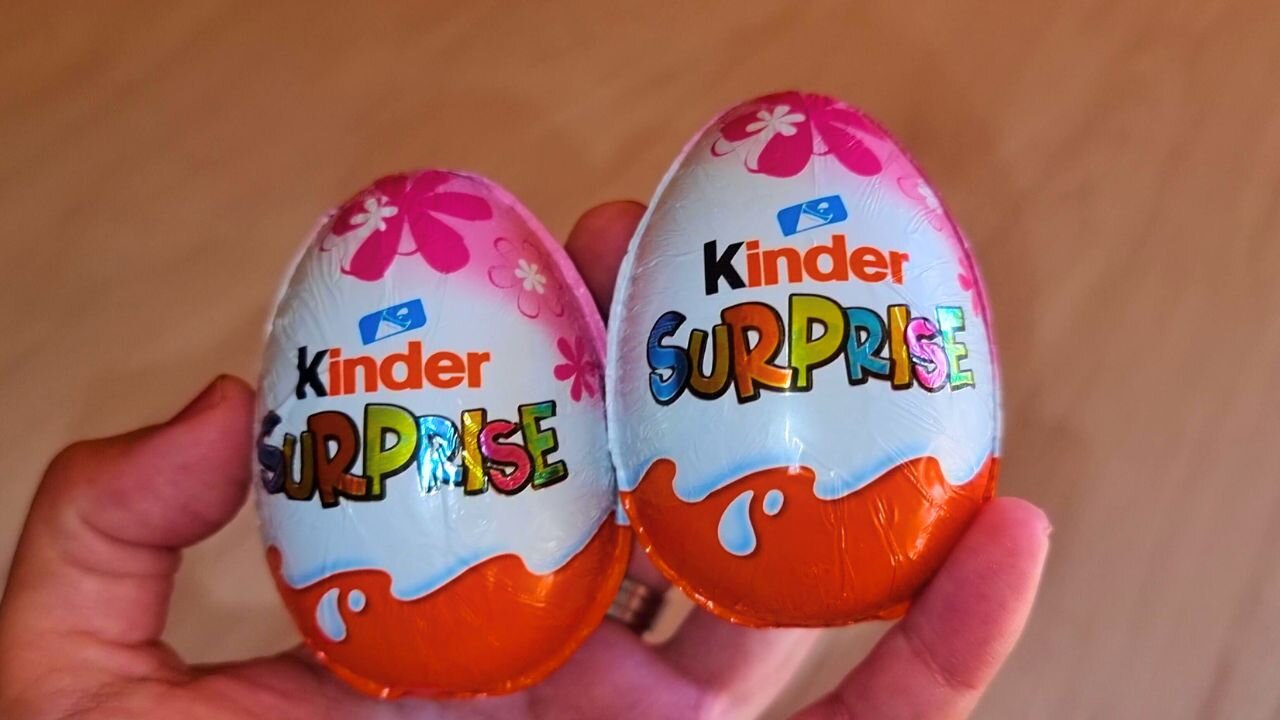 Kinder suprise 2x, asmr