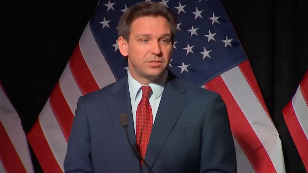 Gov. Ron DeSantis lashes out against 'woke' agendas during Michigan visit