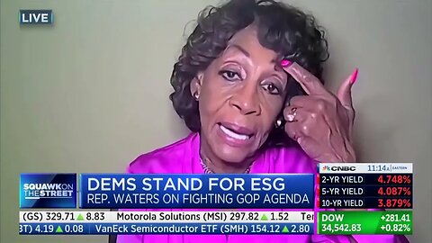 Democrat Rep. Maxine Waters Says Far-Left Environmental, Social, Governance Investing "Inevitable"