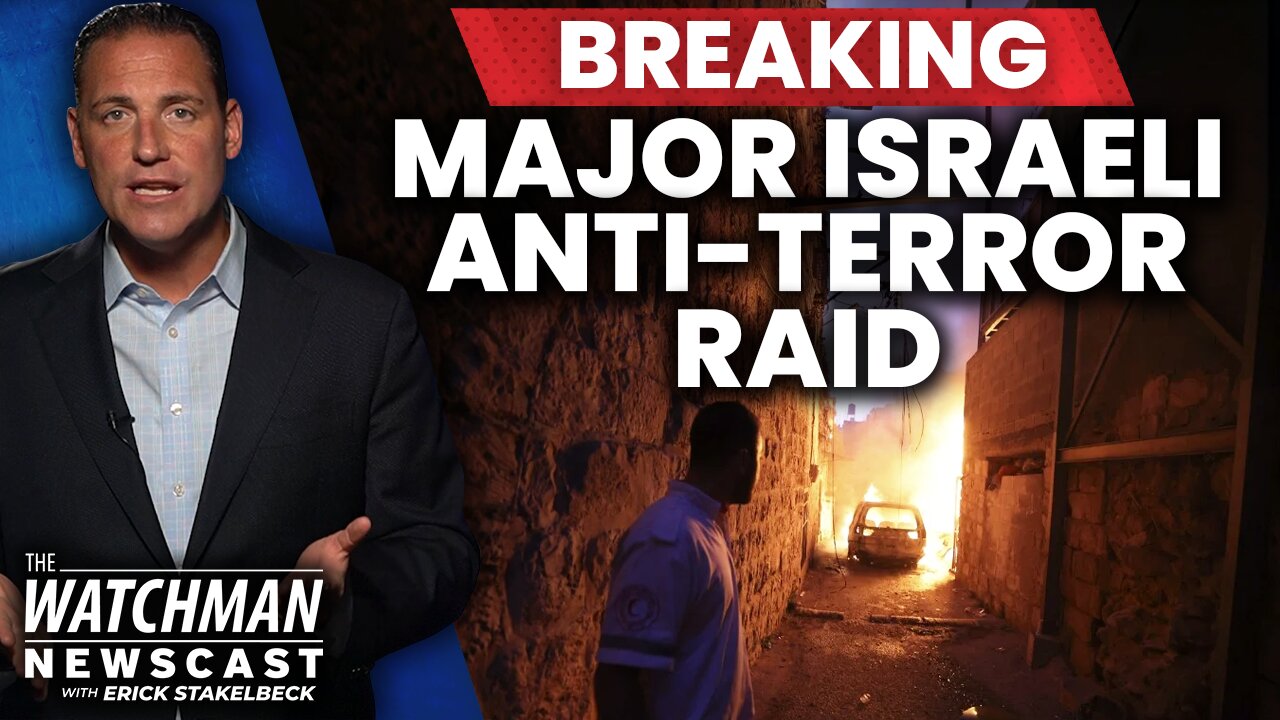 Israel ELIMINATES “Lion’s Den” Terror Leader & Destroys Bomb Factory | Watchman Newscast