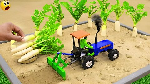 diy diorama making agriculture mini tractor video science project #scienceproject Captain Farma