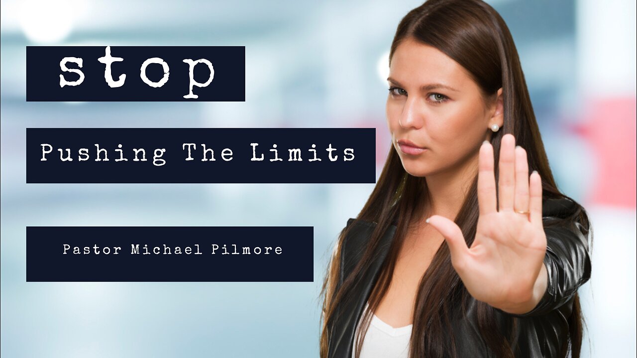 Stop Pushing The Limits/Back To The Basics On Healing Pt. 24