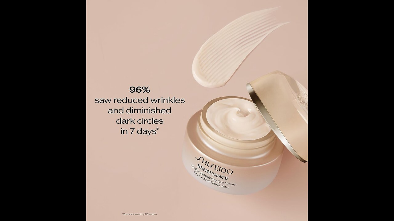 Shiseido Benefiance Wrinkle Smoothing Eye Cream - 15 mL -