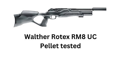 Walther Rotex RM8 UC Pellet tested