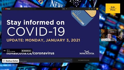 Nova Scotia COVID19 update - January 3, 2021