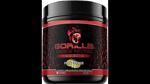 Gorilla Mode Nitric Stimulant Free Pre-Workout