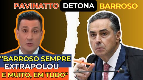 PAVINATTO vs BARROSO: Pavinatto sobre Barroso ter EXTINGUIDO a multa de um corrupto condenado