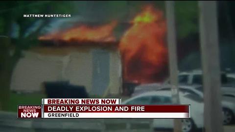 24-year-old maintenance worker killed in Greenfield shed explosion, fire