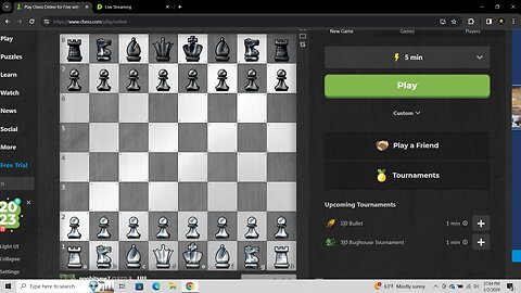 Chess Gameplay Live | Message to play 1v1
