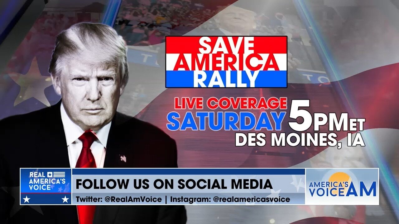 DON'T MISS President Trump at our Save America Freedom Rally this Saturday, Oct 9th at 5pm ET