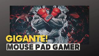 Mouse Pad Gamer Gigante do Ryu! Comprei no Shopee! Marca Exbom