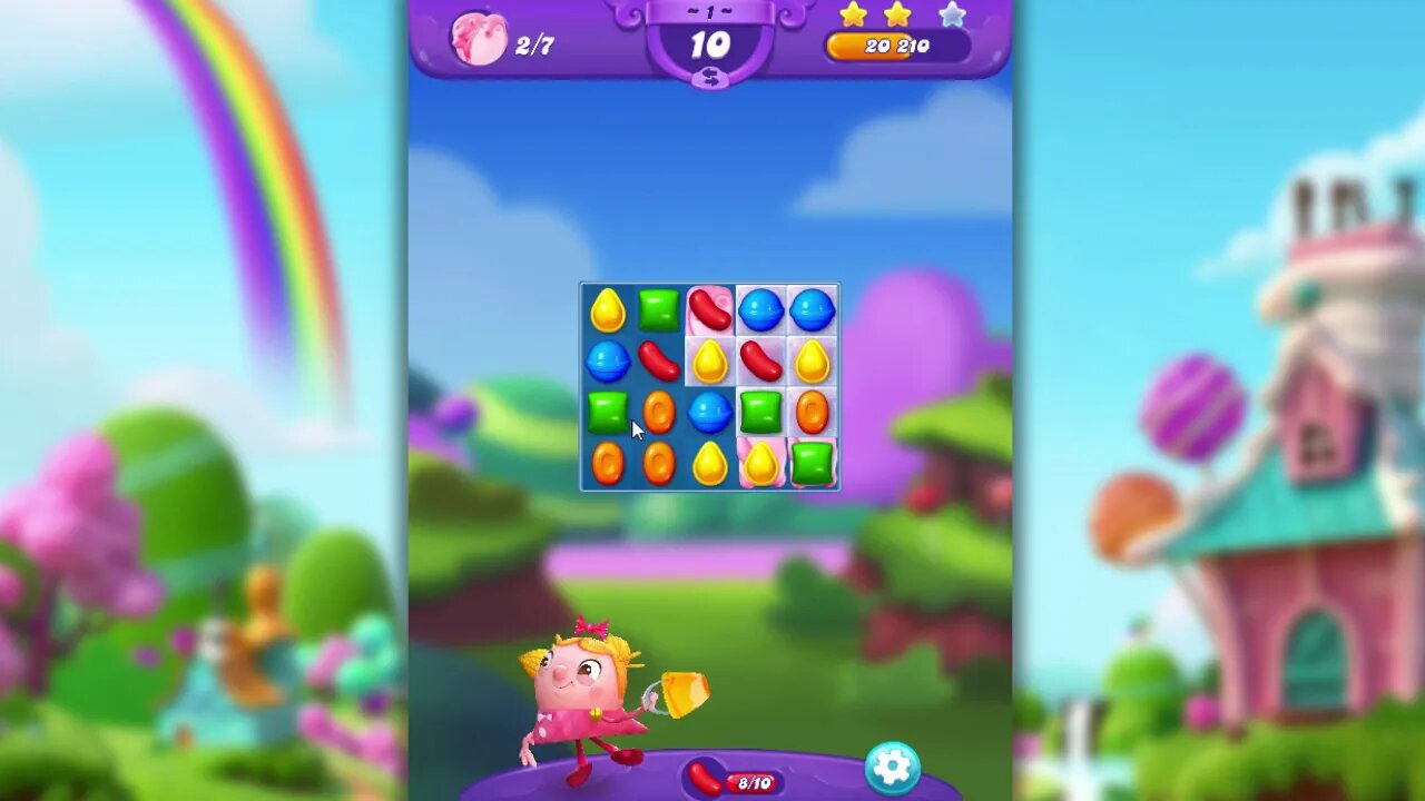 Candy Crush Friends Saga Level 1