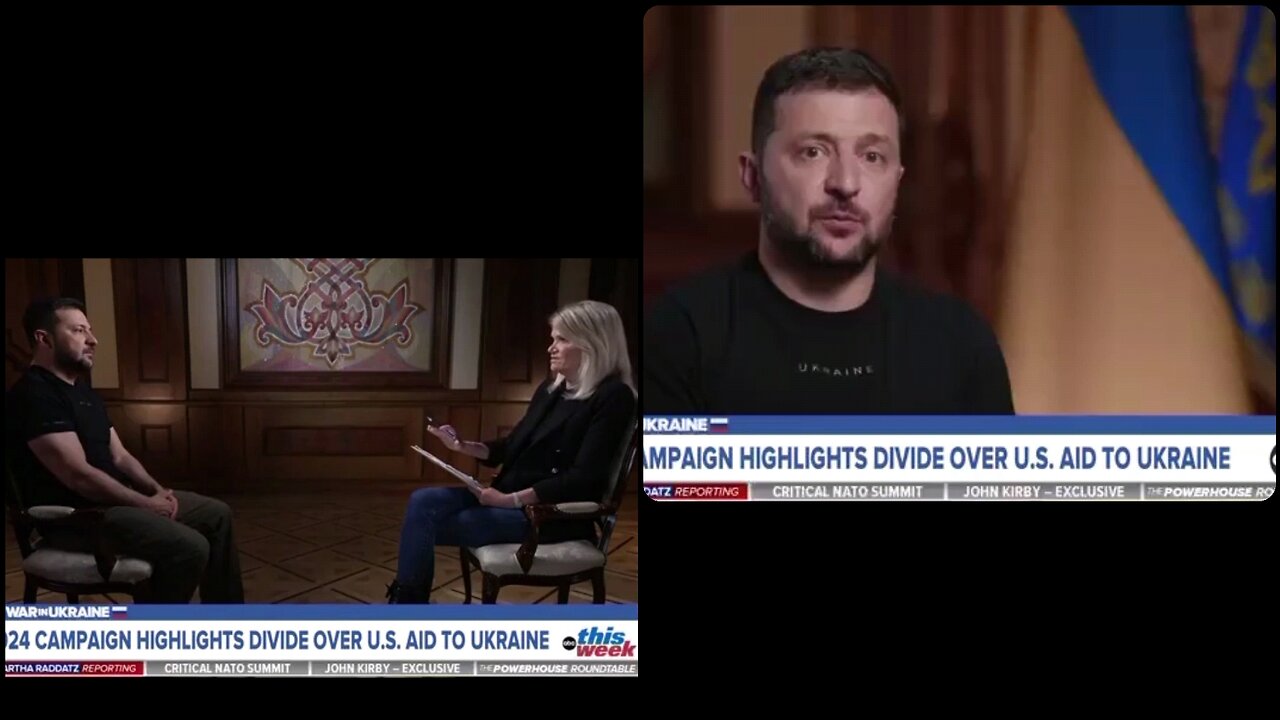 Zelensky : The US taxpayers have to support his regime for as long as it takes!