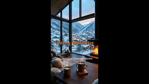 Cozy Winter Vibes: Lofi Chill Beats with a Scenic View"