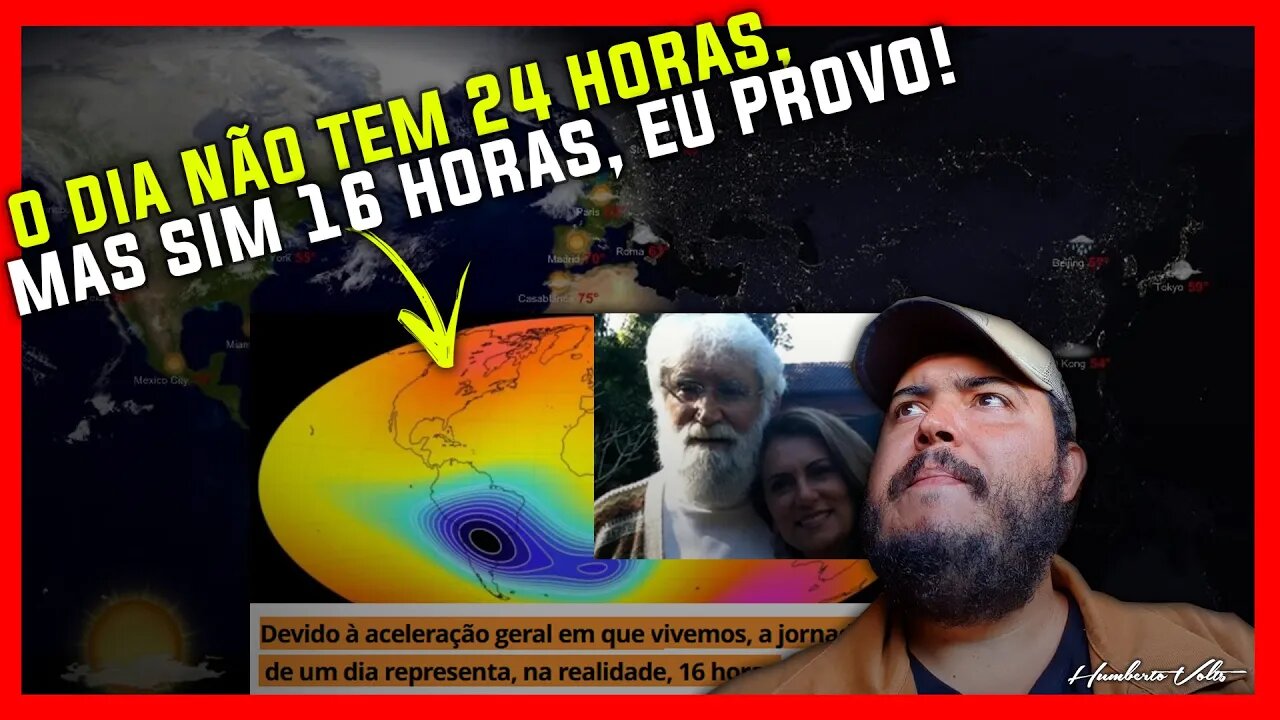 O DIA NÃO TEM 24 HORAS, MAS SIM 16 HORAS, EU PROVO!!