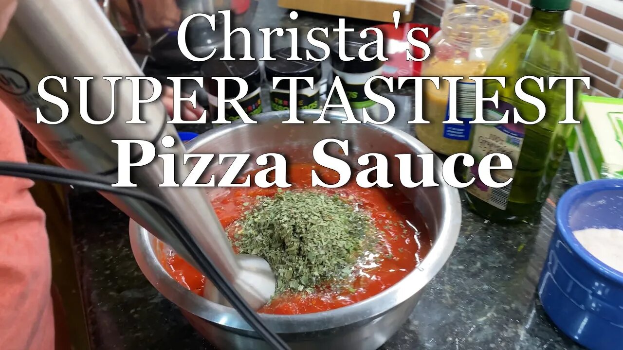 Christa's SUPER Tastiest PIZZA SAUCE