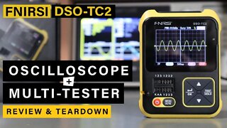 [BRAND NEW 2022] FNIRIS DSO-TC2 ⭐ Oscilloscope + Multi-Tester! Will it be any good?