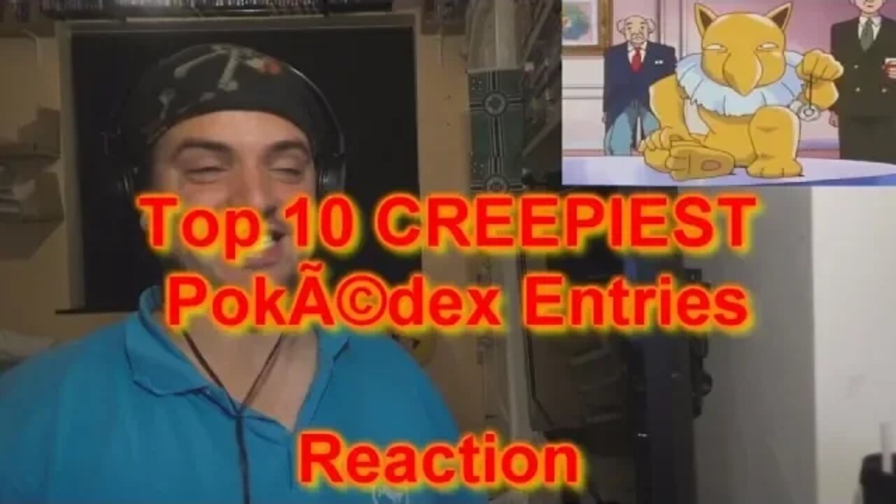 Reaction:Top 10 CREEPIEST PokÃ©dex Entries (including Sun and Moon!)