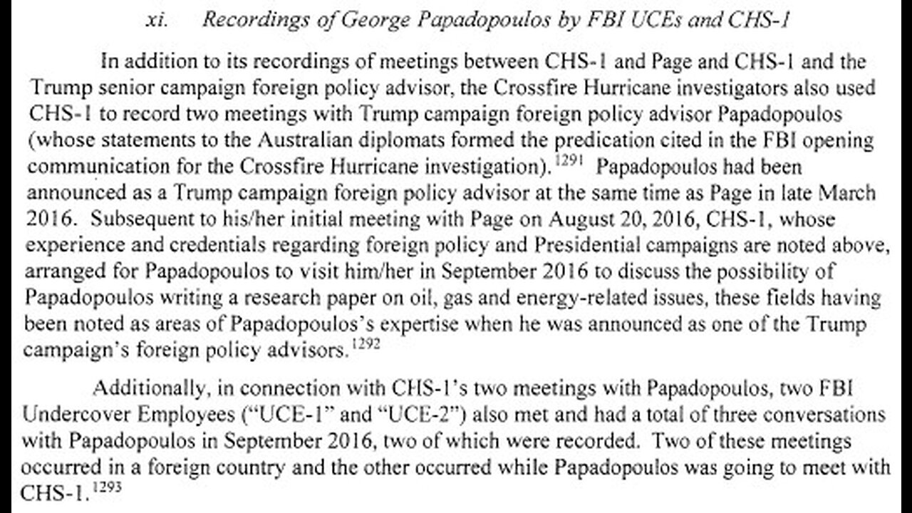 After Dark, Mon Jul 3, 2023 Durham-Recordings of Papadopoulos by Undercover FBI+++, Ep 17